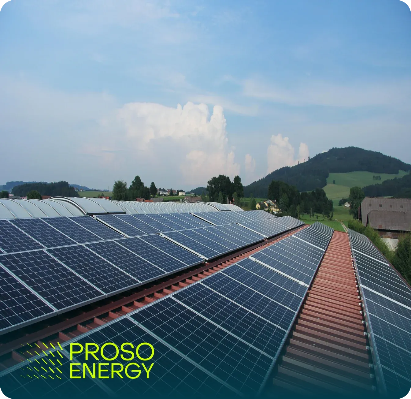 Proso Energy - СЕС на даху підприємства
